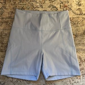 Girlfriend Collective Compressive Run Shorts Sky Blue Medium
